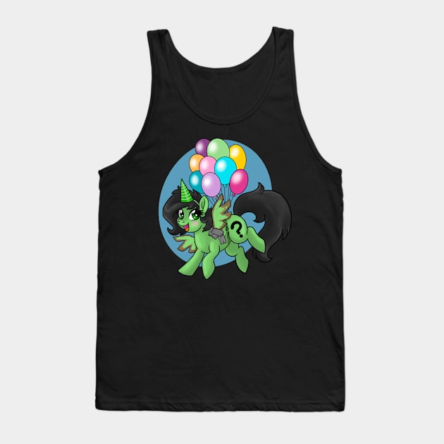 Princess Anon Tank Top by Luckyponytattoo